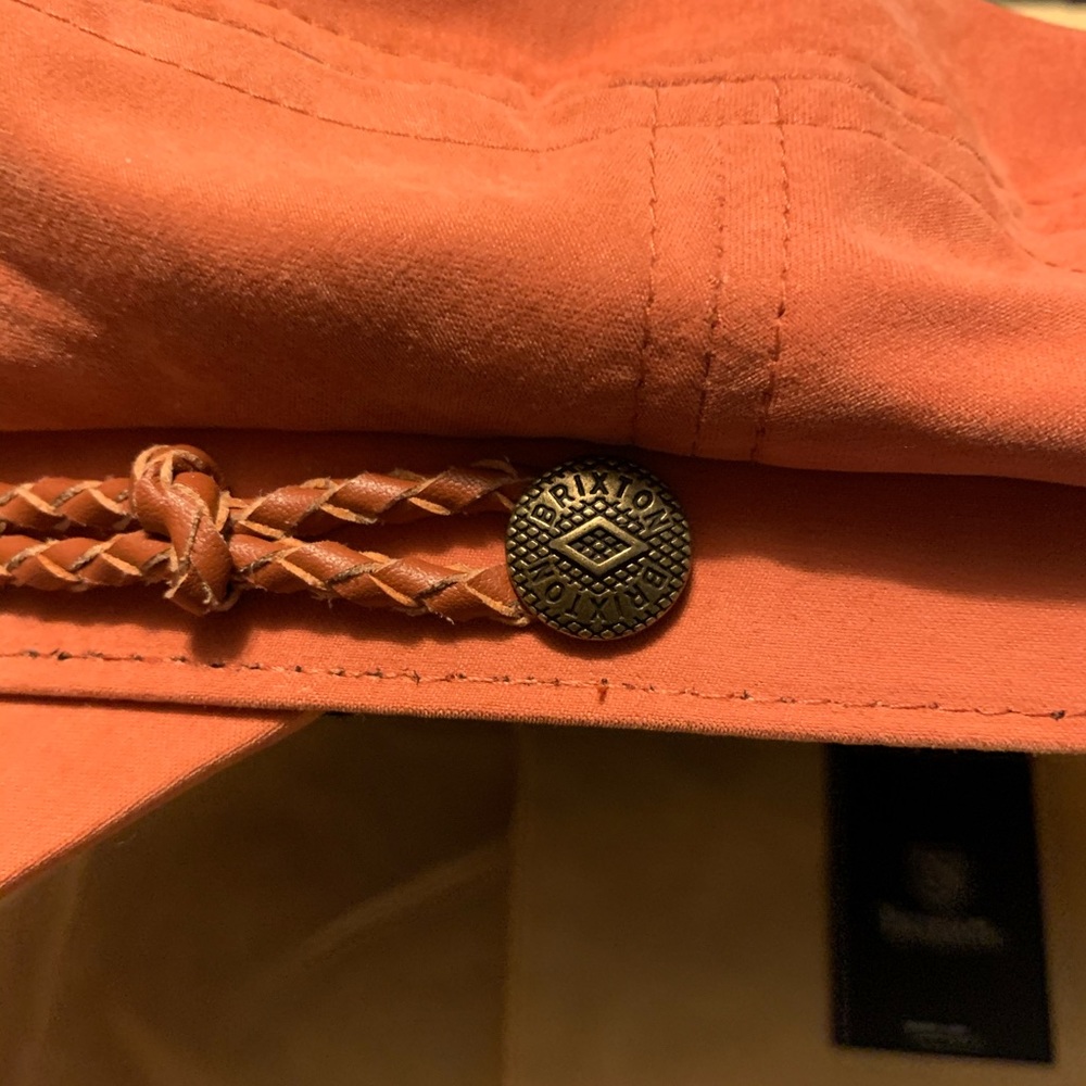 Brixton Ashland Fisherman Cap. SZ S(7)=22”. Coral - Picture 2 of 4